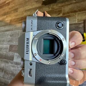 fuji x-t20 camera, xf55-200mm lens, xf18-55mm lens, extras